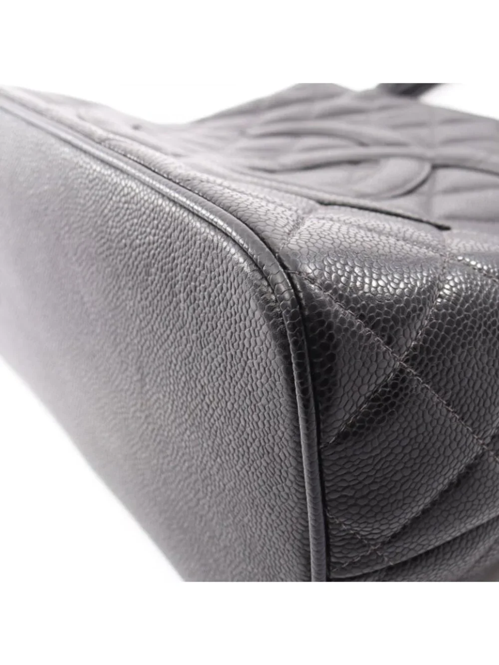 Chanel Tote Bag Reissue Black Caviar Leather